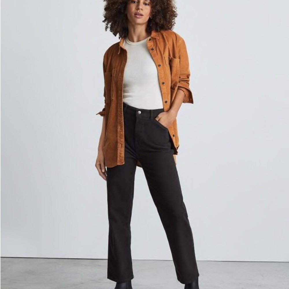 Everlane Moleskin Way-High Pant